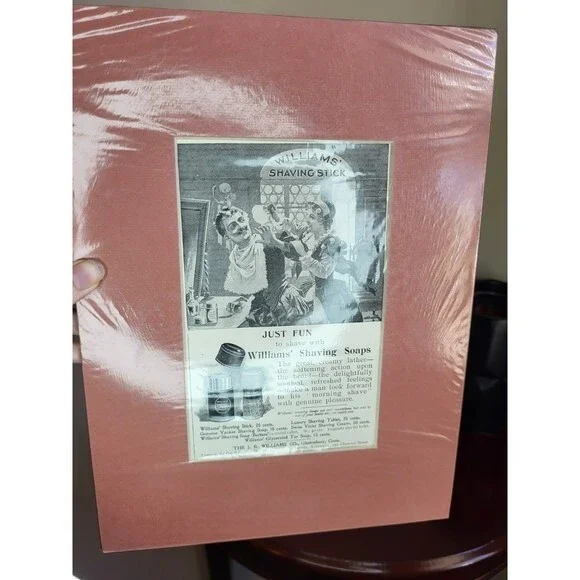 Williams Shaving Stick Advertisement 1898 Vintage barber ad - Picture 4 of 10